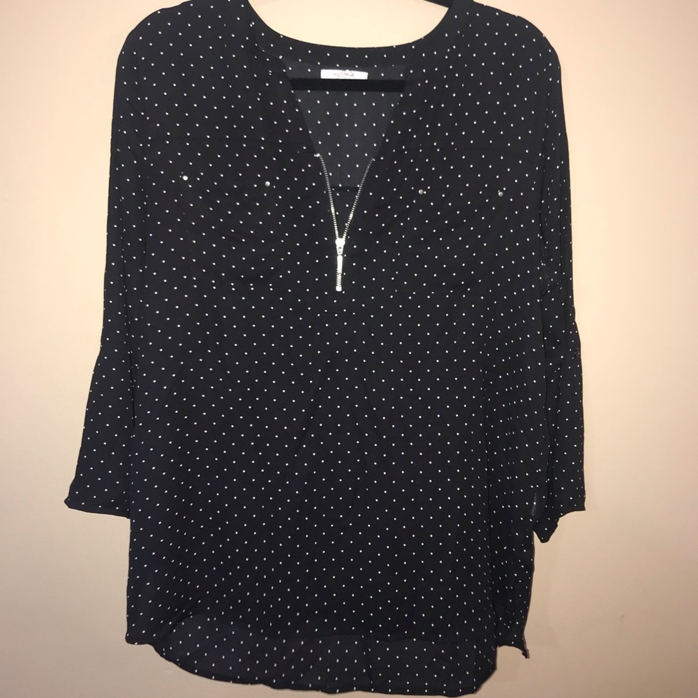 Maurice’s chiffon top